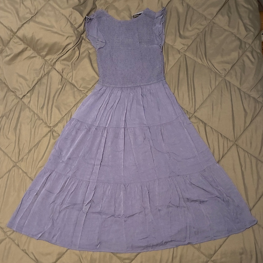 Elegant Lavender Women's Dress
